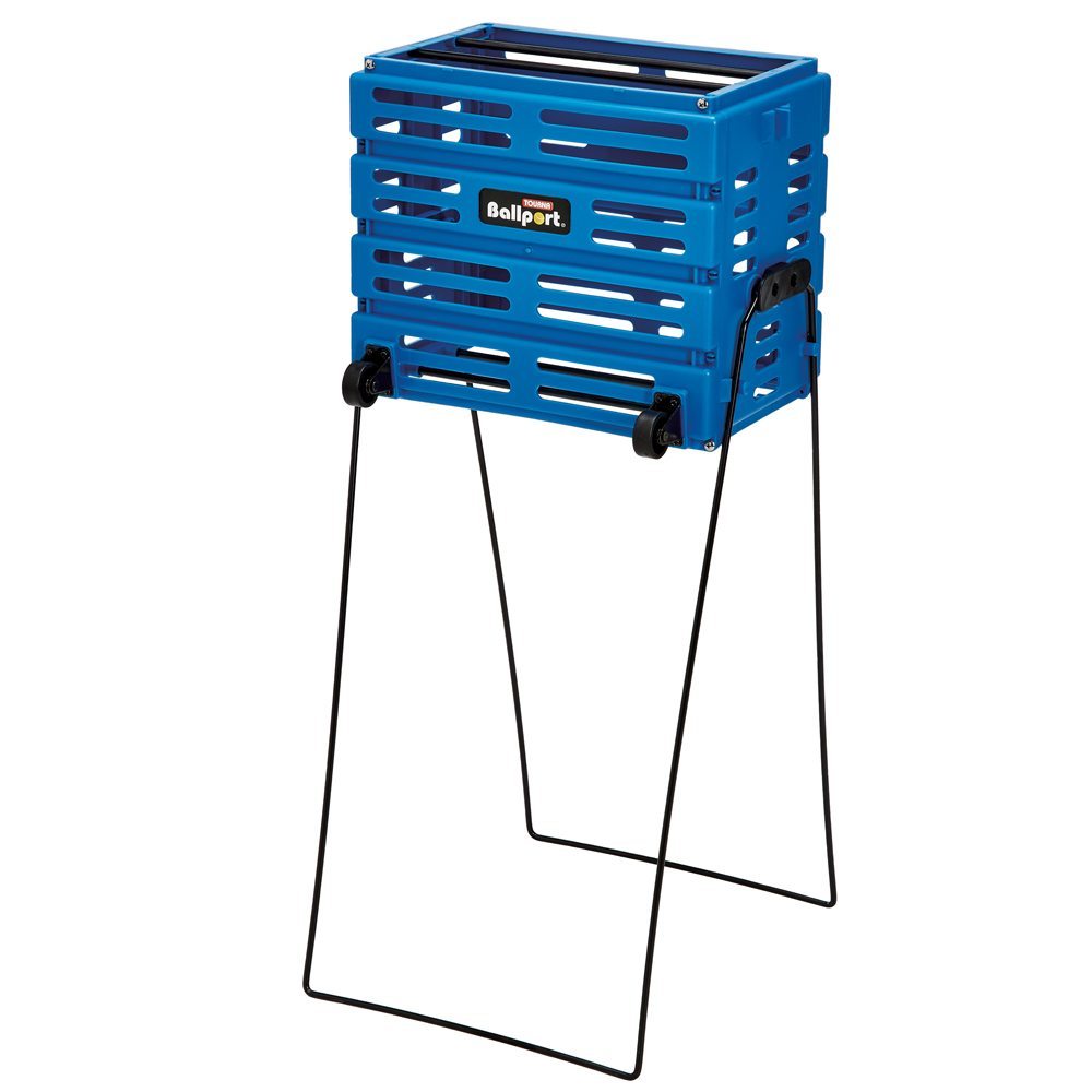 Tourna Deluxe Ballport in Blue (With Wheels)