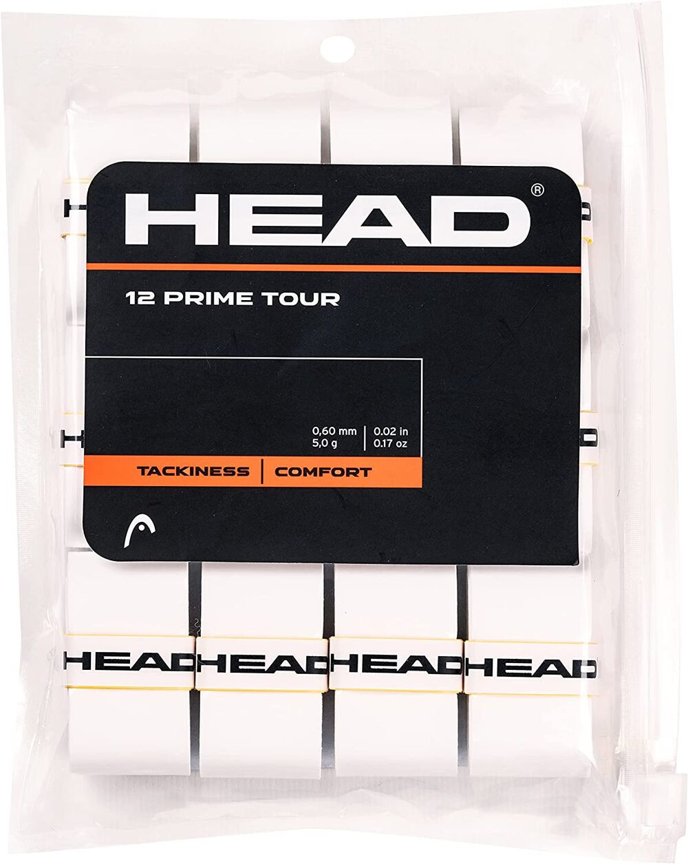Head Prime Tour Pack of 12 White