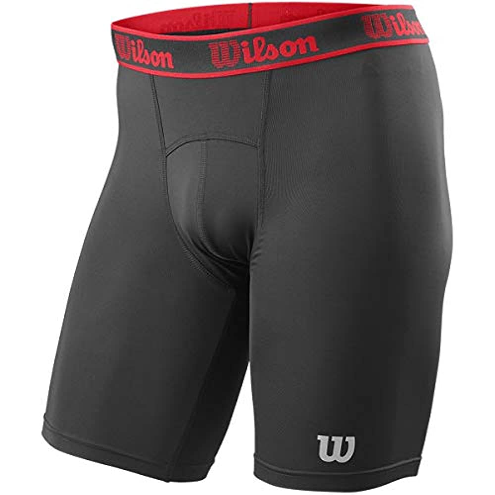 Wilson M Power Compression 7 Short Pants, Men, Black, L