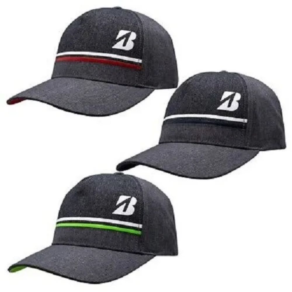 Bridgestone Mens Tour B Baseball Golf Cap