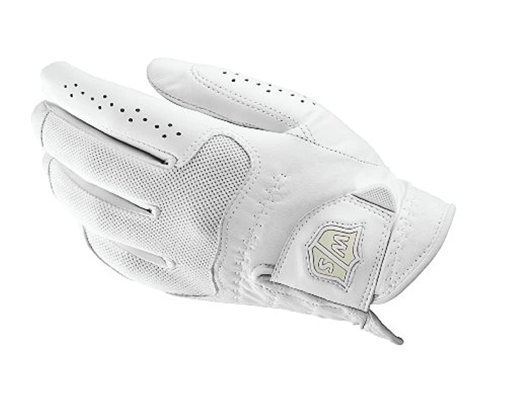 Wilson Women's Conform LLH Golf Gloves - White, Large