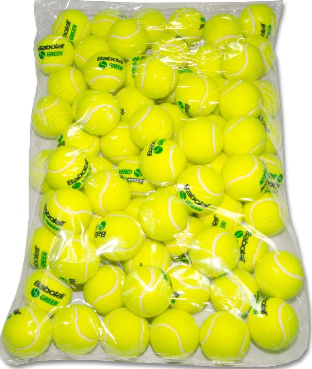 BABOLAT GREEN BAG X72 Ball Basket - Yellow - (Amarillo), UNIQ