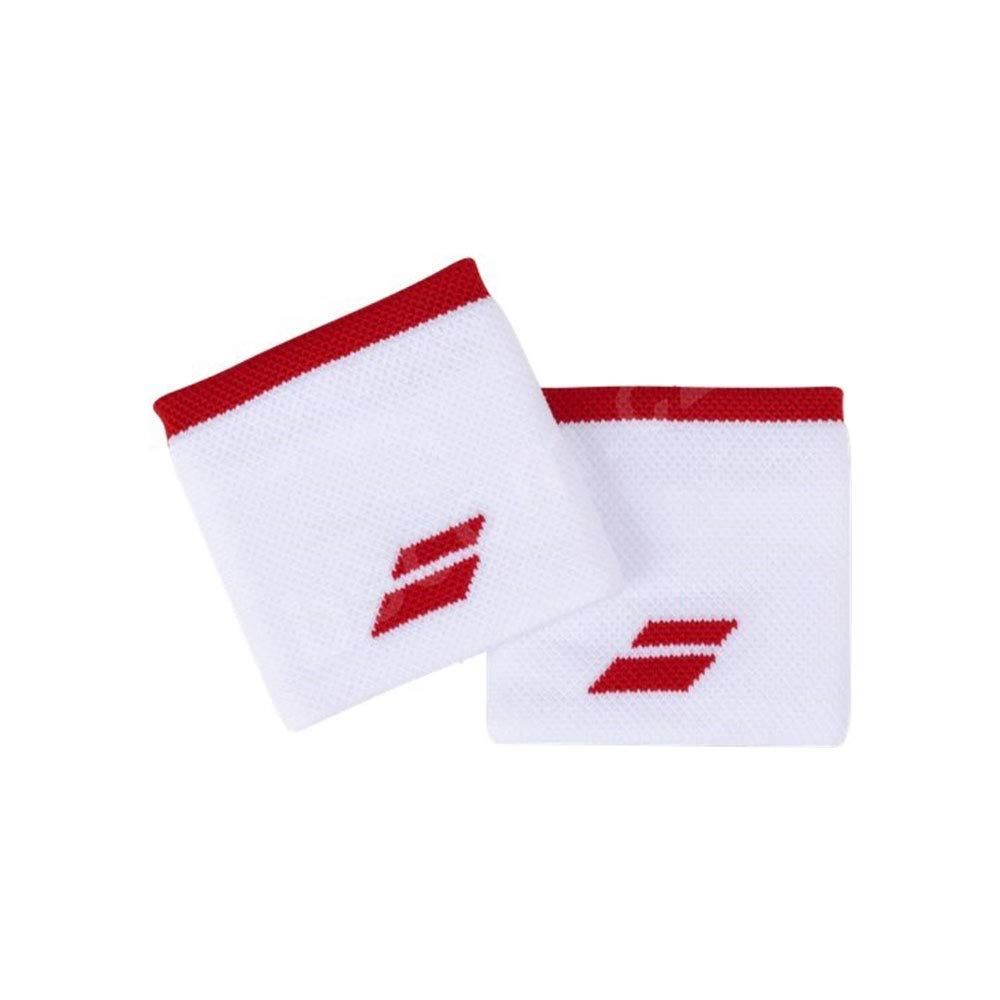 Babolat Logo Jumbo Unisex Wristband white red