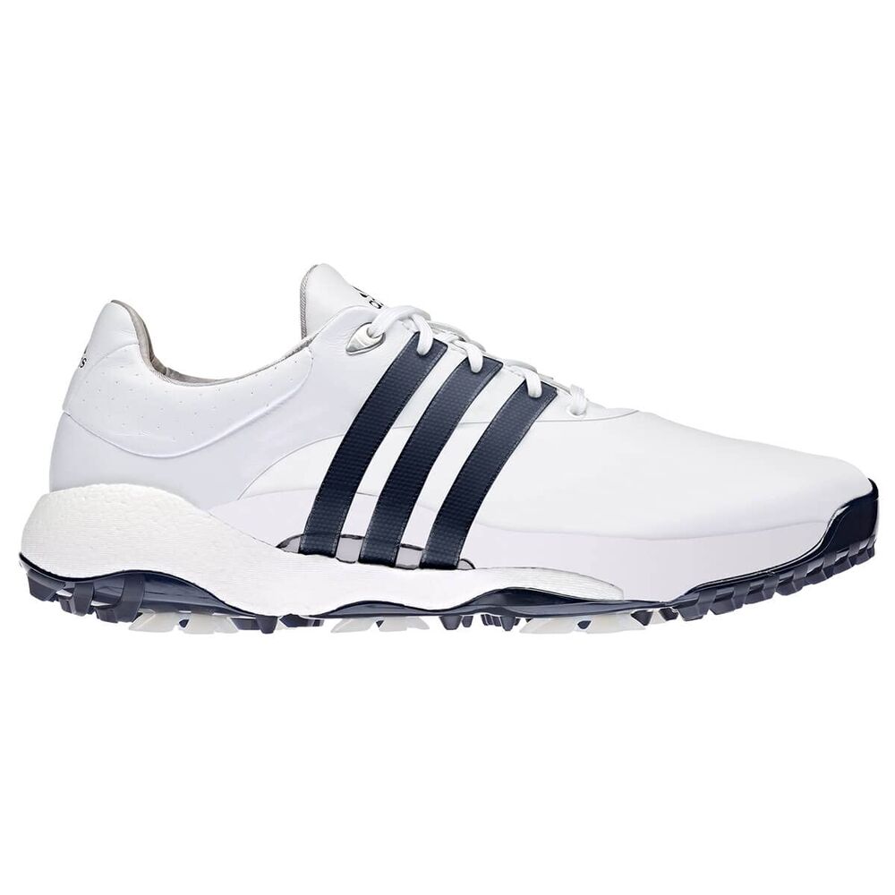 adidas Tour360 22 Golf Shoes Golf ShoesMen, White Navy Silver, 8.5 UK