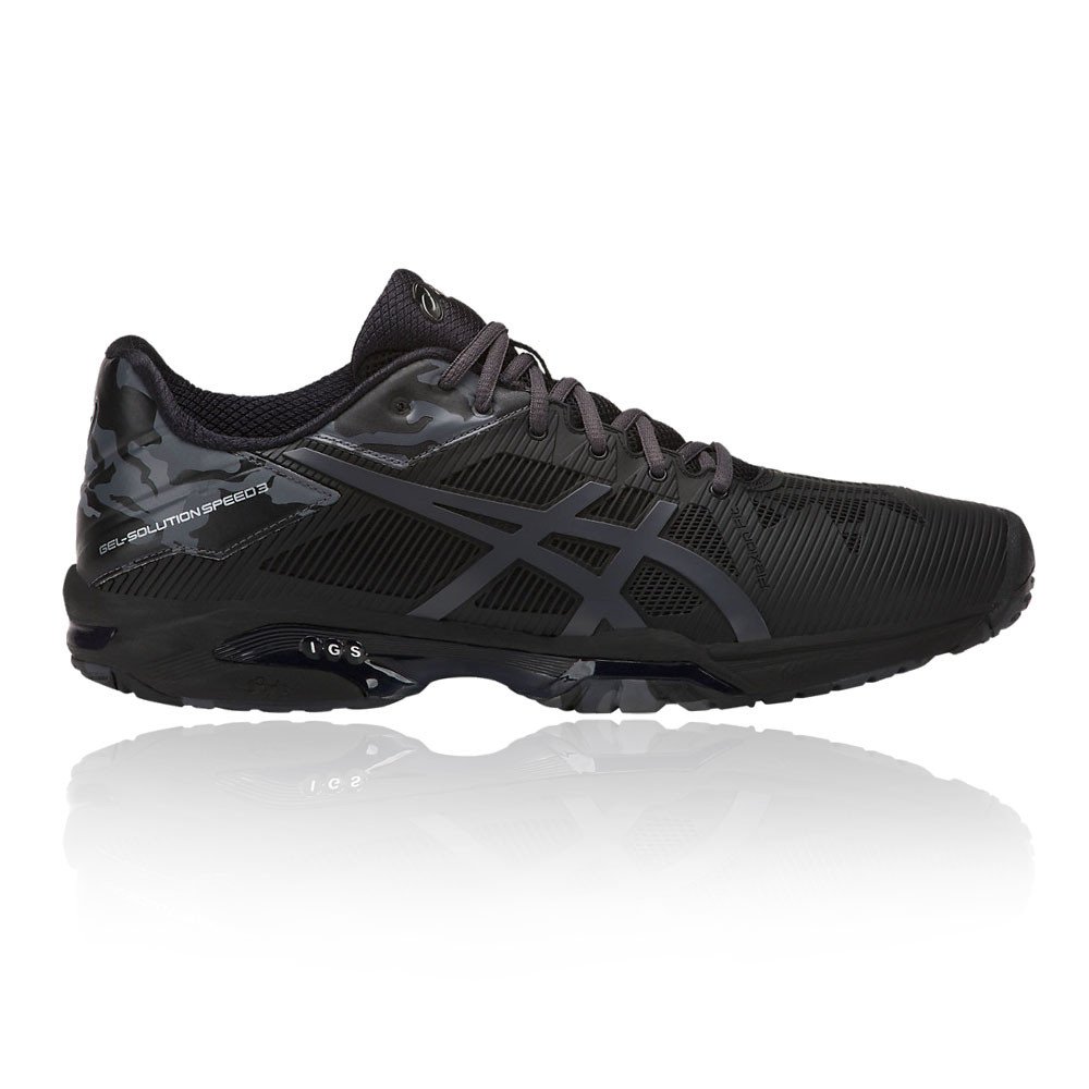 ASICS Gel-Solution Speed 3 L.E Tennis Shoes - 8.5 Black