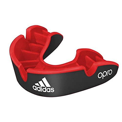 adidas Opro Silver Junior (Up to Age 10) Boxing MMA Mouthguard Gumshield Black