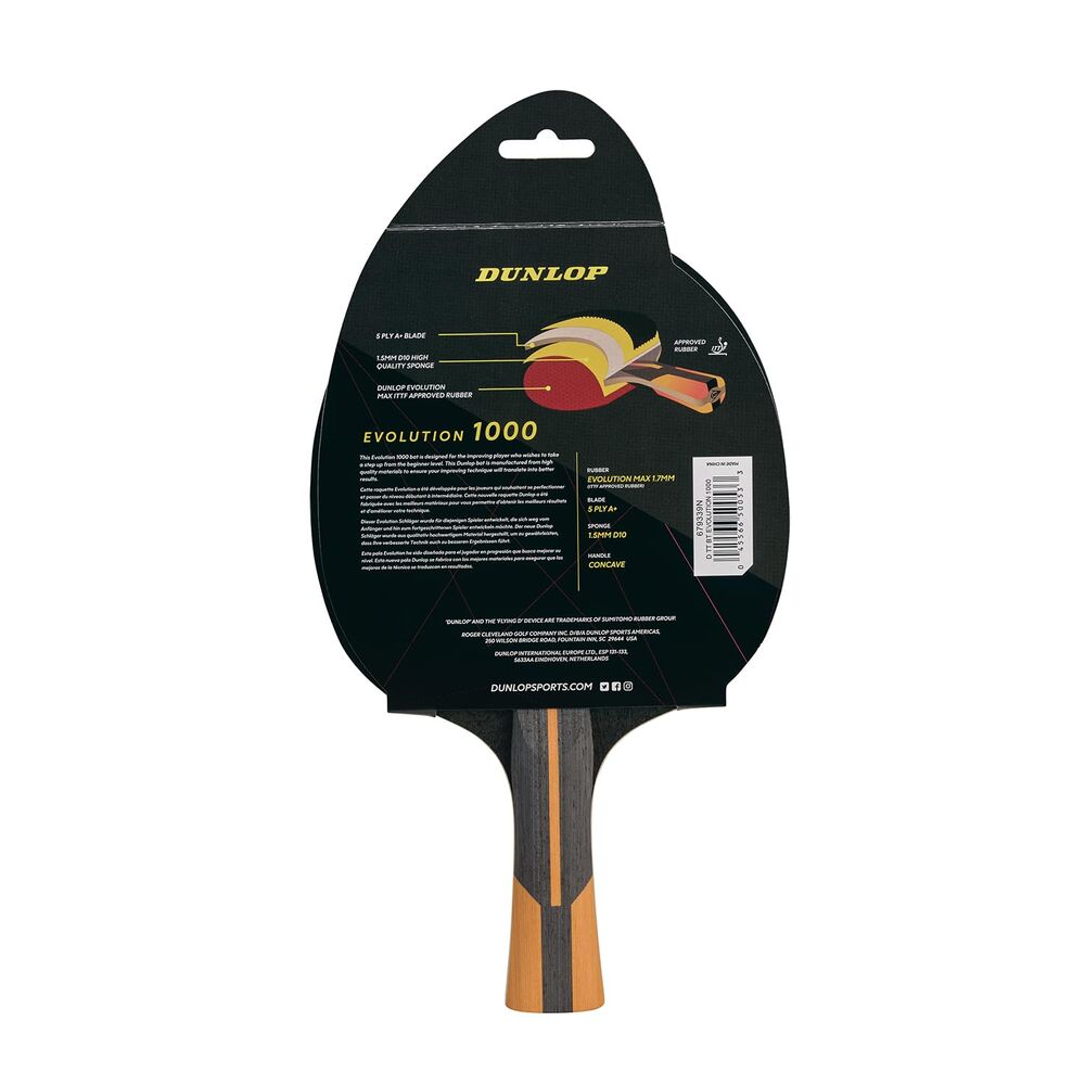 Dunlop Tabletennisbat Evolution 1000