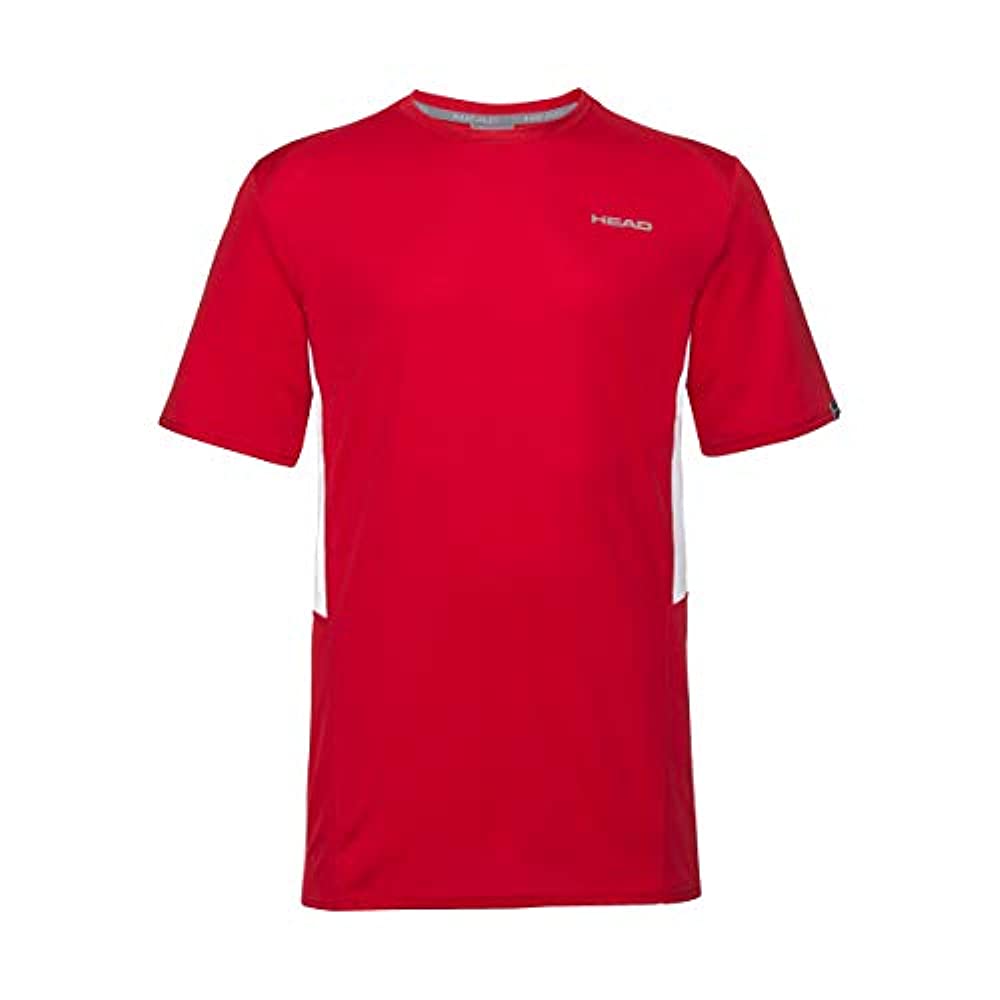 HEAD Mens Club Tech T-Shirt Red