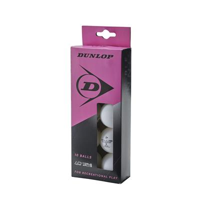 Dunlop 40+ 10 Table Tennis Balls Box