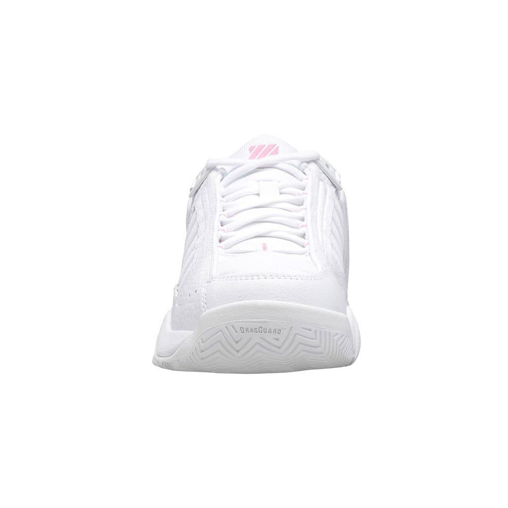 K-Swiss Performance Defier RS, Tennis Shoe, White/Sachet Pink,