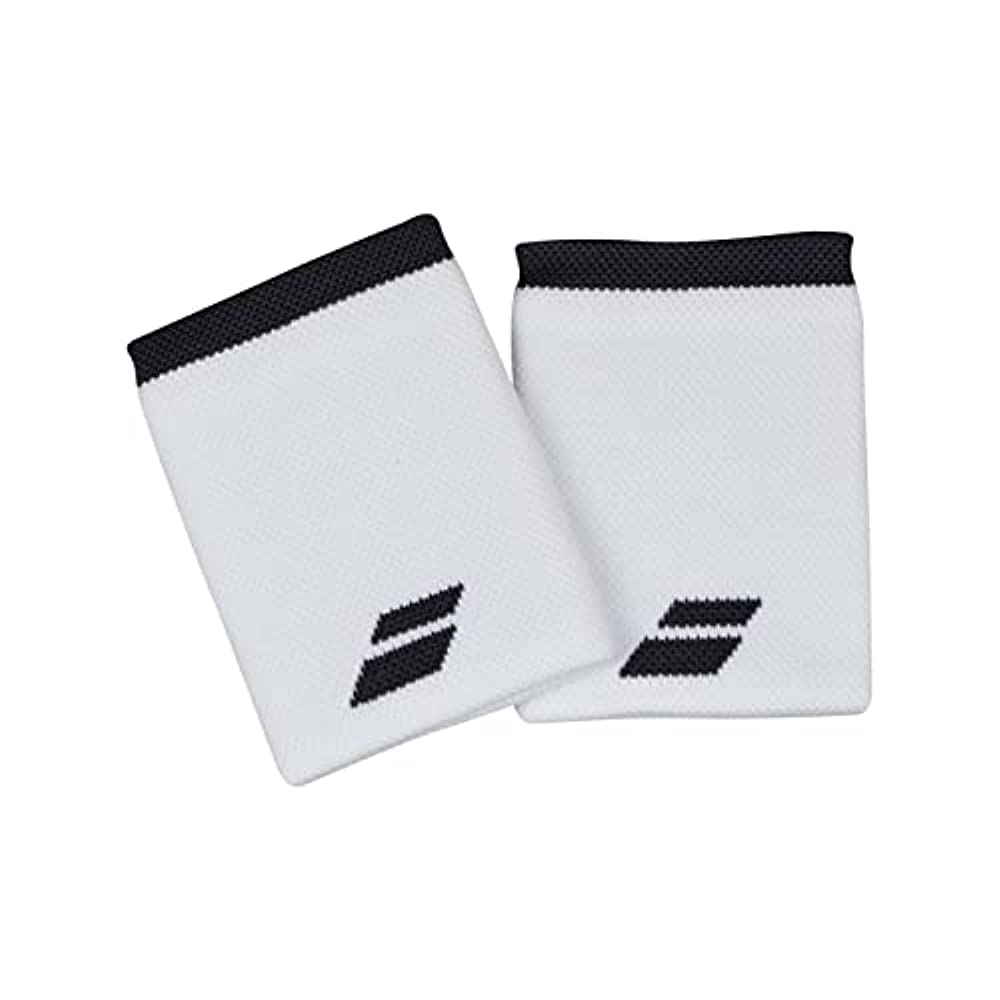 Babolat Men Jumbo Wristband White/Rabbit One Size
